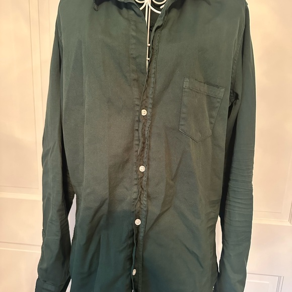 Frank & Eileen — Eileen shirt in vintage green size L — washed 1x never worn - Picture 6 of 6